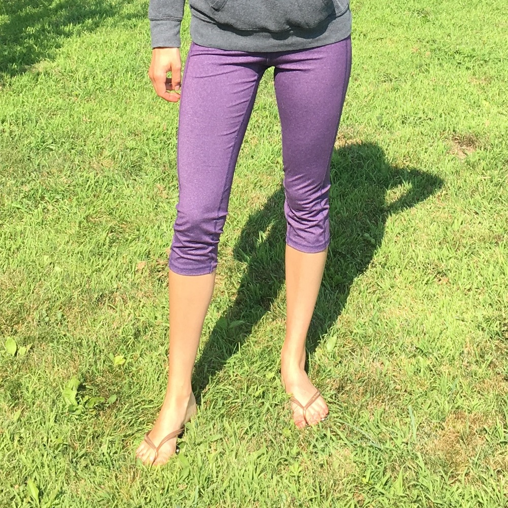 Purple leggings size medium